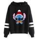 thumbnail image 3 of Sudadera con capucha de dibujos animados de Disney para mujer, sudadera divertida Y2k de Lilo Stitch, Sudadera con capucha de Manga de Anime, ropa femenina, 3 of 5