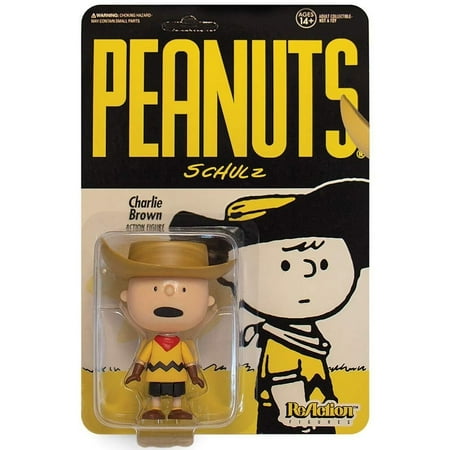 Peanuts Cowboy Charlie Brown Figure 1953 Schulz Classic Comic Strip Super7