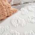 thumbnail image 5 of Peri Home Chenille Leopard 3 Piece King Comforter Set, White, Cotton, Chenille Tufted, Polyfill, Adult, Unisex, 5 of 9