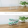 thumbnail image 3 of Double Layer Cans Storage Racks Cans Rolling Holder Refrigerator Beverage Rack, 3 of 8