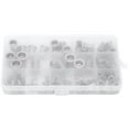 thumbnail image 2 of Kit d'Assortiment d'Écrou Rivet en Acier Inoxydable - 93 Pcs avec Tailles M3, M4, M5, M6, M8, M10 pour Assemblage Automobile, Mobilier et Industriel - Boîte de Rangement Transparente Incluse pour un Accès Facile, 2 of 6