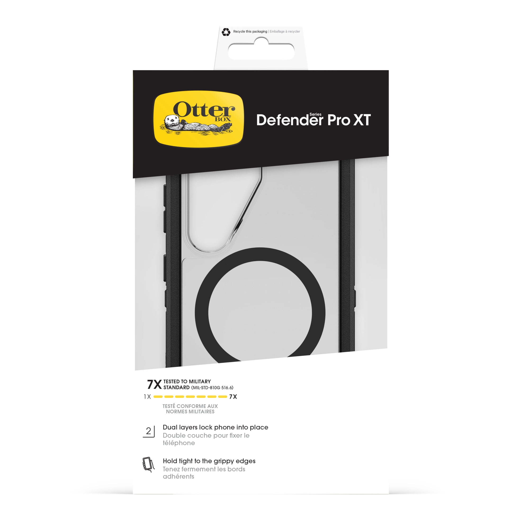 OtterBox Defender Series Pro XT Case with Magnets  for Samsung Galaxy S26 - Black