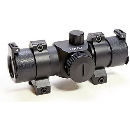 1x30CB 3 dot Reflex Mini Crossbow red dot Sight with Weaver Style Scope Rings