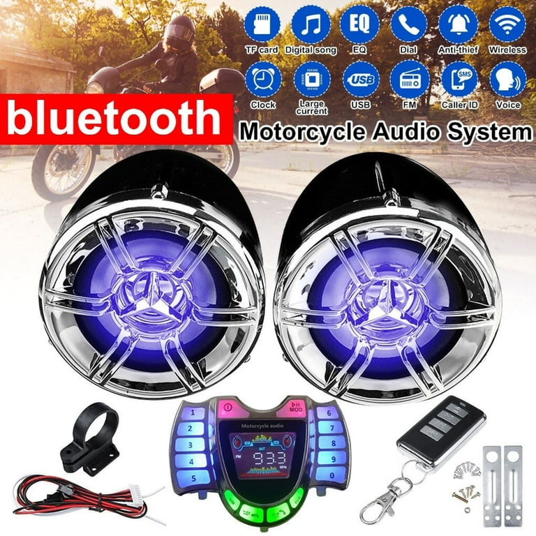 Motorcycle bluetooth on sale kit