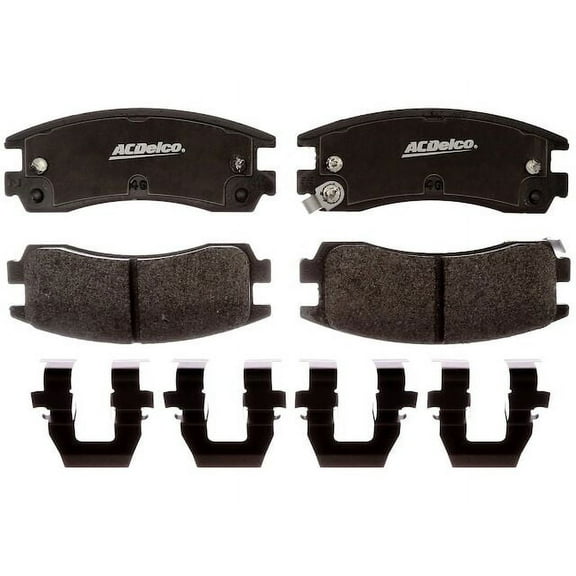 Rear Brake Pad Set - Compatible with 2000 - 2010 Chevy Impala 2001 2002 2003 2004 2005 2006 2007 2008 2009