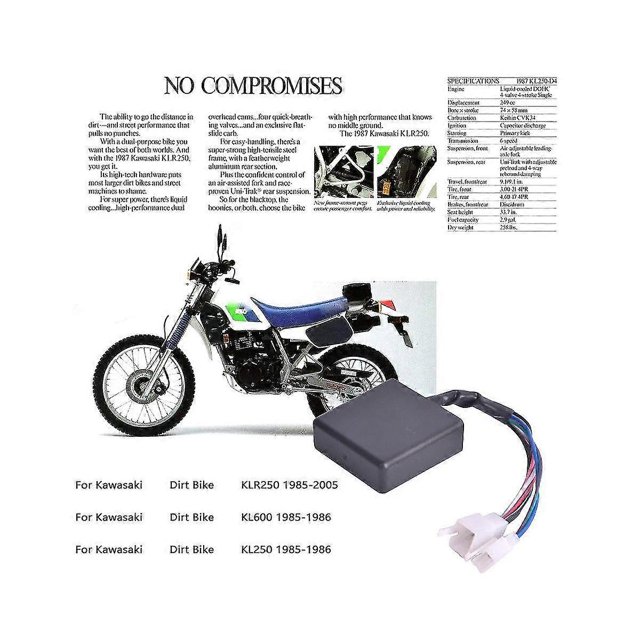 21119-1180 Motorcycles Ignitor Box For Dirt Bike Kl250 Kl600 Klr250 -2005 Ignition Control Module