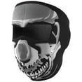 thumbnail image 3 of Zan Headgear Full-Face Skull Face Mask Chrome Skull, 3 of 3
