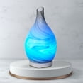 thumbnail image 2 of Aromar 100 mL Rotating Glass Amphora Design Ultrasonic Aroma Oil Diffuser (Abstract Grey), 2 of 2