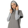 thumbnail image 3 of Dark Gray - Modest Dress - Refka, 3 of 5