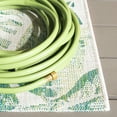 thumbnail image 4 of SAFAVIEH Courtyard Jaylen Botanical Indoor/Outdoor Area Rug, Ivory/Green, 9' x 12', 4 of 12