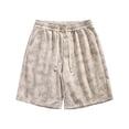 thumbnail image 2 of Casual Shorts for Men 2026 Summer Elastic Waist Relaxed Fit Camo Printed Beach Shorts with Pockets, 2 of 5