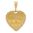 thumbnail image 1 of 14K Yellow Gold for My Mom Charm, 1 of 2