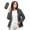 30# Dark Gray, variant on Women's Rain Jacket Waterproof Lightweight Packable Raincoat with Hood for Golf Hiking Travel Windbreaker Navy L