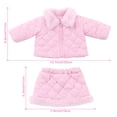 thumbnail image 4 of Doll Clothes Set for 14-18 Inch Dolls, Casual Wear Skirt & Top, Soft Fabric Fashion Outfit, Easy Dress-Up Costume, Birthday Christmas Gift for Girls, 4 of 4