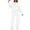 White, variant on Fall Sweatsuits Women 2 Pcs Lounge Sets Matching Oversized Sweatshirt Sweatpants Tracksuit Set (Green XL)