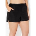 thumbnail image 3 of Swimsuits for All Women's Plus Size Flared Tankini Set With Cargo Short, 3 of 5