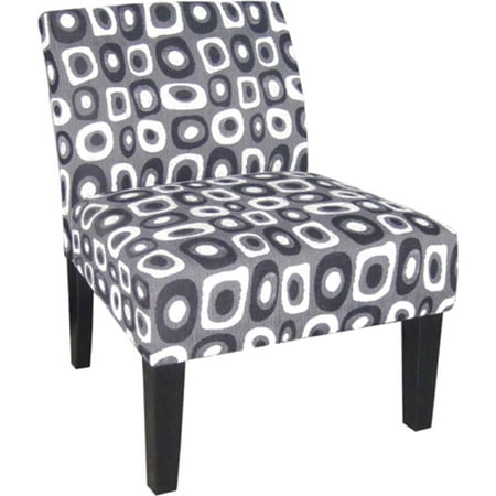 Ave Six Laguna Fabric Slipper Chair