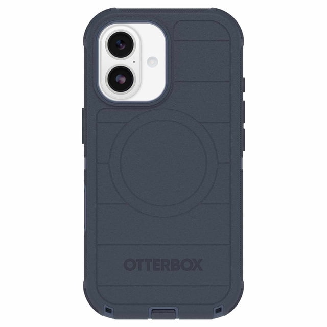 OtterBox Étui Defender Pro MagSafe avec Contrôle de la Caméra Riverside (Bleu) pour iPhone 17