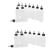 thumbnail image 1 of 20 Botellas de Plástico Vacías Transparentes para Condimentos, Pintura, Aceite Sunnimix Botellas de pintura con punta, 1 of 7