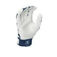 thumbnail image 2 of Easton Gametime Youth Batting Gloves | White/Navy | Large, 2 of 3
