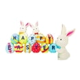 thumbnail image 1 of Marco de puerta Señal de puerta de esquina Señal de Pascua Adornos de madera de Pascua Decoraciones de Pascua 22cmx13.2cm Zulema Signo de marco de puerta de Pascua, 1 of 8