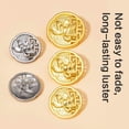 thumbnail image 4 of Vintage Sewing Button Hollow Floral Metal Button for Chinese-style Clothing, 4 of 14