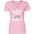 thumbnail image 3 of Inktastic Happy Easter The Easter Egg Hunter Gamer Women's V-Neck T-Shirt, 3 of 5