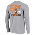 thumbnail image 3 of Youth Gray Oklahoma State Cowboys Retro Script Long Sleeve T-Shirt, 3 of 3