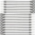thumbnail image 4 of OUNONA 100 Pcs Stage Rope Anti-theft Wire Rope 17.00X0.60X0.20CM Black, 4 of 8