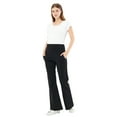 thumbnail image 6 of Myra8155 - Spanish-Style Wide-Leg Steel Knit Maternity Pants, 6 of 12