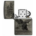 thumbnail image 5 of Zippo Harley-Davidson Eagle Photo Image 360? High Polish Black Pocket Lighter, 5 of 7