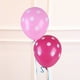 thumbnail image 4 of 50 piezas globo de látex de lunares de 12 pulgadas para la decoración de la fiesta de cumpleaños de la boda (rosa rojo y rosa), 4 of 6
