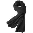 thumbnail image 1 of Warm Autumn and Winter Scarf,Men's Pure Color Knitting Scarves, 1 of 7