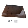 thumbnail image 2 of Colaxi Window Canopy Patio Awning Canopy Rain Snow Protection with Screws Window Shade Cover Exterior for Outside Terrace RV Garage 50cmx35cm, 2 of 8