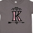 thumbnail image 4 of Inktastic Letter K Monogram Tribal Arrow Girls Toddler T-Shirt, 4 of 5