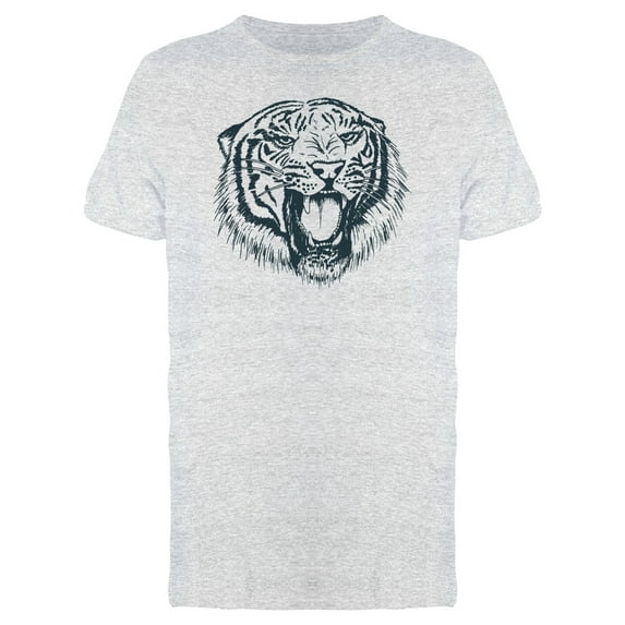 Tiger Roar Ink Portrait Tee Men's -Image by Shutterstock