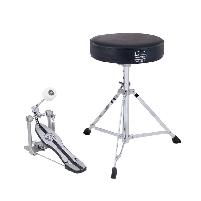 MAPEX Paquete de Hardware Pedal + Banco HP-PT250 MAPEX