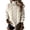#01Beige, variant on Womens Chunky Cable Knit Pullover Solid Color Turtleneck Long Sleeve Knitted Sweater Loose Casual Fall Winter Top Red M