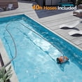 thumbnail image 5 of (2025 Upgrade) VINGLI Pool Vacuum Suction-Side Pool Cleaner Automatic Sweeper for Inground Swimming Pool,Powerful Suction to Climbs Walls,with 39.6ft Tangle Free Hose (Memory Blue&Gray), 5 of 17