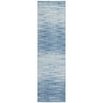 thumbnail image 2 of Addison Rugs Chantille Indoor/Outdoor Transitional Lines Blue Washable Runner Rug, 2'3" x 7'6", 2 of 6