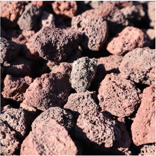 0.33 cu. ft. 30 lbs. 1/2 in. to 1 in. Burgundy Decorative Lava Rock