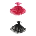 thumbnail image 1 of 2x de encaje sin tirantes de moda hecho para trajes de muñeca de 12 "1/6, 1 of 9