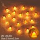thumbnail image 3 of Cadena de luces LED con forma de copo de nieve de Papá Noel, 2 m, 20 LED, decoración navideña para el hogar, adorno para árbol de Navidad 2024, regalo para niños, Año Nuevo, 3 of 5