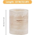 thumbnail image 2 of 1 Roll Self-Adhesive PVC Woodgrained Paper Wall Stickers for Shelf Liner Dresser Drawer Locker Old Lace 81mm 10m/roll, 2 of 7