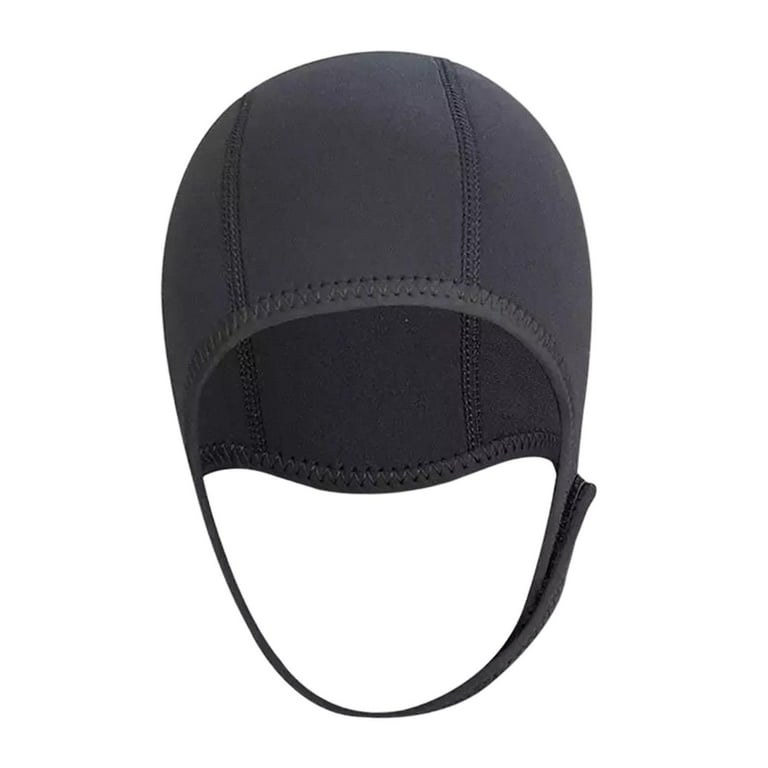 3mm Neoprene Scuba Diving Hat Adjustable Swimming Hat Beanie for 