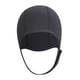 thumbnail image 4 of Gorro de buceo de neopreno de 3 mm, ajustable, cálido y protector de orejas para invierno. negro, 4 of 9