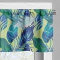 thumbnail image 5 of Ambesonne Tropical Valance & Curtain, Exotic Rainforest Jungle, 55"x45", Multicolor, 5 of 7