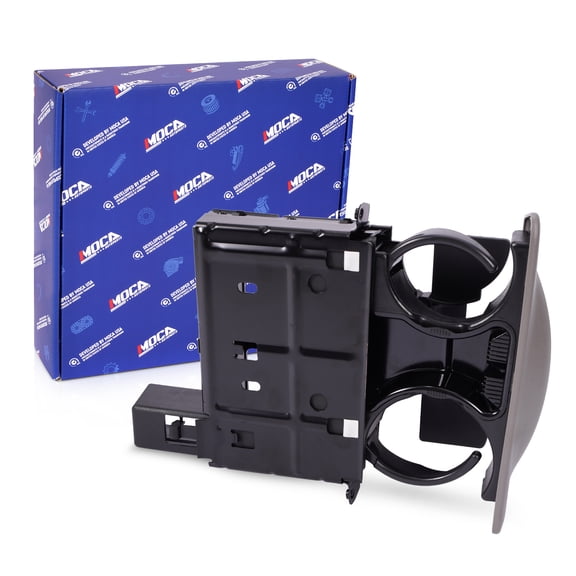 MOCA AUTOPARTS Gray Dashboard Cup Holder Fit for 1999-2001 Ford F-250 F-350 F-450 F-550 Super Duty Pickup