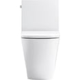 thumbnail image 3 of Kohler K-22378 Brazn One Piece Compact Elongated Dual Flush Toilet - White, 3 of 7