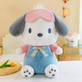 thumbnail image 3 of Nueva máscara de ojos Pochacco Muñeca Animales Peluche Juguete Sanrio Peluches Muñeco de Perro Pequeño Juguete de Peluche Gigante Regalo de Cumpleaños para Niños, 3 of 5